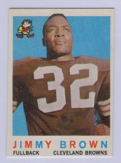 Jim Brown 1959 Topps 10 EXMT Cleveland Browns