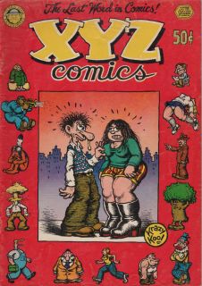 Vintage 1970s Underground Comic XYZ Comics in Very Good Condition