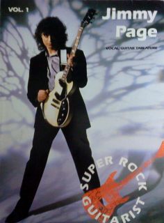 Jimmy Page Vol I Guitar Tab Songbook LED Zeppelin