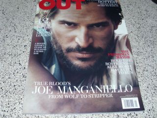 Joe Manganiello March 2012 Out Magazine Gay True Blood