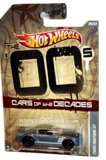 Hot Wheels Cars of The Decades 29 2005 Ford Mustang GT The 00S