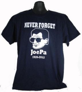Joe Paterno Never Forget Memorial Penn State Joepa Navy T Shirt