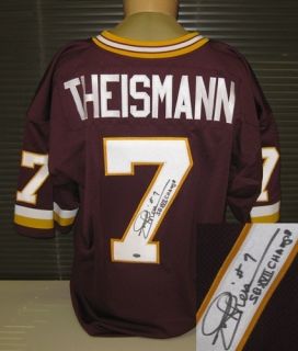 Joe Theismann Autographed Redskins Jersey w SB Champs