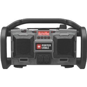   Cable PC18JRR Recondition 18 V Cordless / 120 V Corded Jobsite Radio