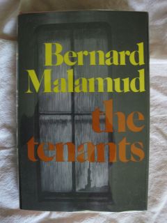 The Tenants Bernard Malamud 1st Edition 5th Printing HC DJ