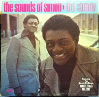 JOE SIMON the sounds of simon LP VG+ SPR 4701 Vinyl 1971 US 1st A1/B1