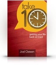 Joel Osteen Take 10 Getting Your Life Back on Track 5 CDs