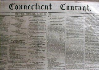 1860 newspaper REPUBLICAN PARTY Wide Awakes w Headlines ELECTION of