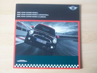Mini The John Cooper Works Hatch Clubman Convertible Sales Brochure