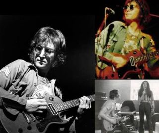 Miniature Guitar John Lennon Gibson Les Paul Junior Red Reissue Free
