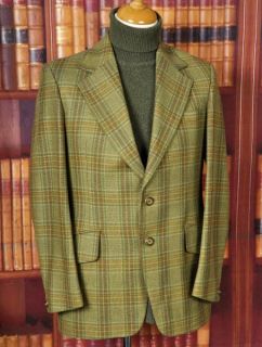Superb Vintage Tweed Hacking Jacket 38