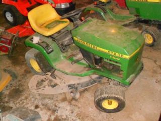 John Deere STX 38 for Parts Lawn Garden Tractor No Reserve 334