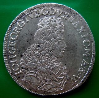 Germany Sachsen Johann Georg IV 2 3 Taler 1692