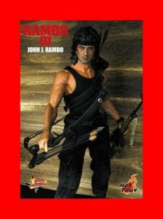 Hot Toys 1 6 MMS35 Rambo III 3 Sylvester Stallone First Blood Figure