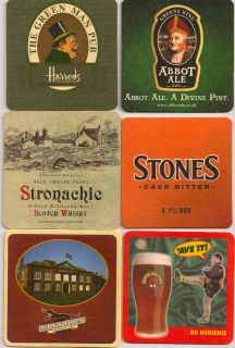  Beer Coasters Great Condition Stones Abbot Ale John SmithS