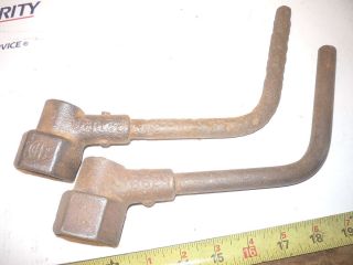 Old Antique IHC Grain Binder Wrench Crank Tool