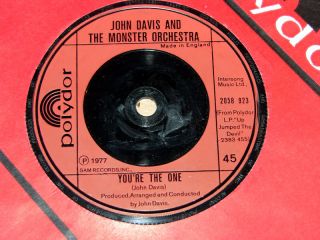 John Davis Monster Orchestra The Magic Is You 1977 7 Single EX