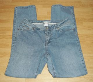 Womens St Johns Bay Blue Jeans Size 8S