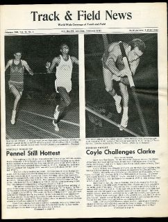 1966 Track Field News Pole Vault Record John Pennel