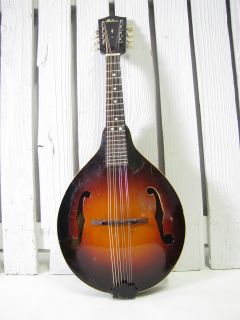 Circa 1930 Gibson A A 50 Model Mandolin Vintage Folk Instrument