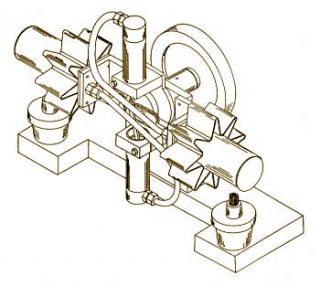 Build Make Model Two Cylinder Stirling Engine Hobby How To DIY Book
