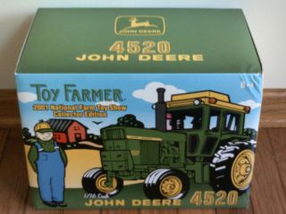 John Deere 4520 Toy Farmer 2001 National Farm Toy Show Collector Edition  