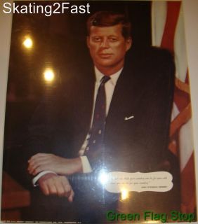 Presidents John F Kennedy Poster January 20 1961  