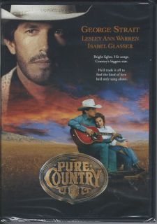Pure Country DVD George Strait John Doe Isabel Glasser NEW  