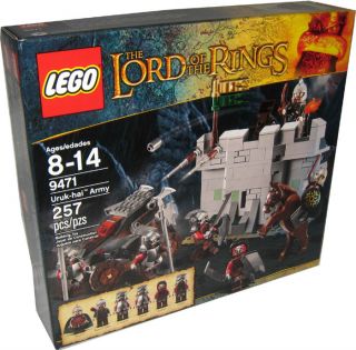 2012 LEGO LORD OF THE RINGS URUK HAI ARMY 9471 MISB NEW SEALED  