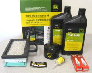 John Deere Home Maintenance Kit LG230 LA120 LA130 LA140 LA150 Scotts Sabre  