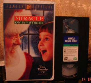 Miracle on 34th Street Updated John Hughes VHS Video SHIP Unlimited USA $5 00 086162868931  