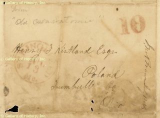 John Brown Autograph Letter Signed 07 11 1846  