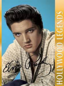 Elvis Presley 1000 Piece Puzzle Stamp Hollywood Legends  
