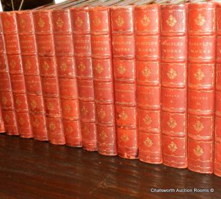 Complete 19c 26 Book Set T Carlyles Works Centennial Memorial Edition 507 1000  