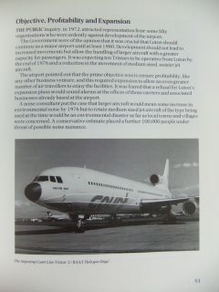 Luton International Airport Guide 1988 Court Line Britannia Airways Autair  
