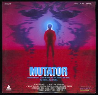 Mutator Laserdisc Horror RARE Unreleased John R Bowey  
