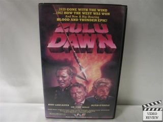 Zulu Dawn VHS Burt Lancaster Peter O'Toole John Mills  