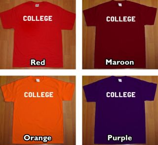College T Shirt Mens Animal House Funny Frat Party Tee  