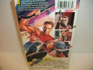 The Last Action Hero VHS Video Tape Arnold Schwarzenenegger See Movie Trailer 043396279339  