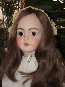 Simon Halbig 1249 Santa Dep 30" Antique German Bisque Repaired Doll  