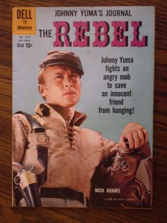 1960 Feb Apr Dell Comics 1076 The Rebel Johnny Yumas Journal  