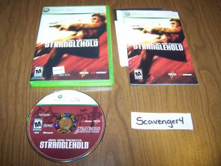 John Woo Presents Stranglehold Xbox 360 Game Complete M 031719300761  