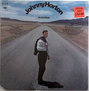 Johnny Horton on The Road Columbia LP SEALED  