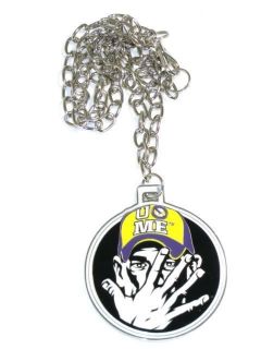 John Cena Can'T See Me Pendant and Chain Necklace WWE  