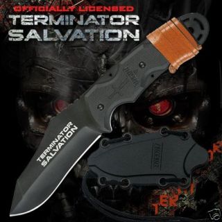 Terminator Salvation Licensed John Connor Movie Knife  