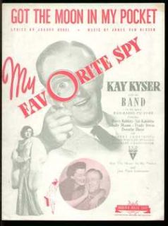 My Favorite Spy 1942 KAY KYSER Got Moon In My Pocket  