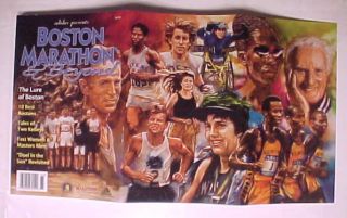 Boston Marathon and Beyond Book Bill Rodgers Johnny Kelley Joan Benoit  