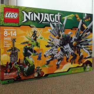Lego Ninjago 9450 Epic Dragon Battle Battle Lloyd ZX Green Ninja New SEALED  