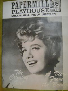 1961 Papermill Playhouse Milburn NJ The Country Girl  