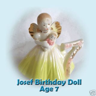 Josef Originals Birthday Doll 7 yr Old Birthday Angels  